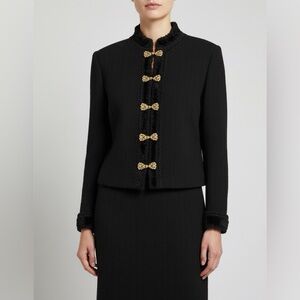St. John Elegant Black Suit vintage
